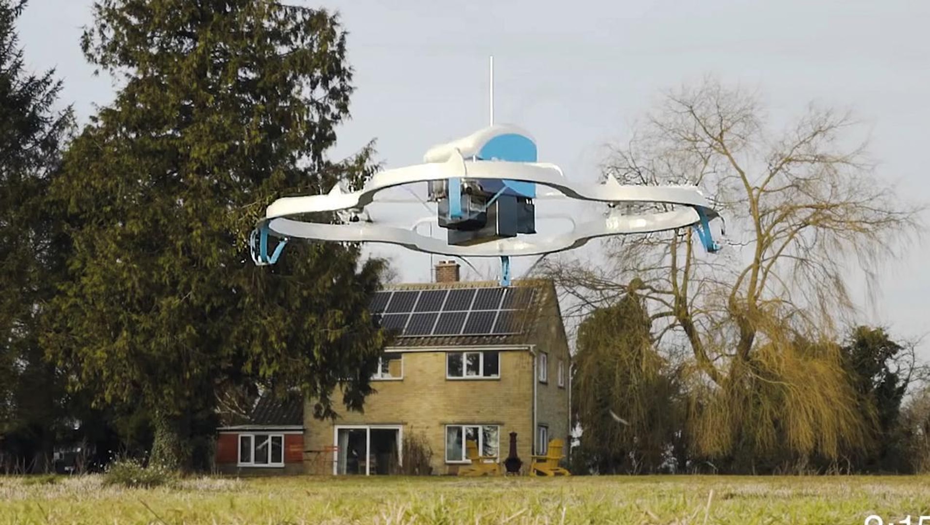 Livraison par drone : Amazon installe un centre de recherche en Ile-de- France - Vidéo Dailymotion