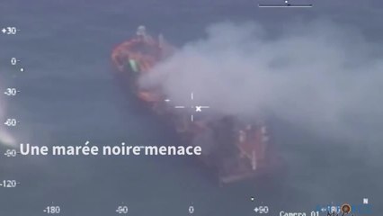 Sri Lanka: le navire incendié a partiellement coulé