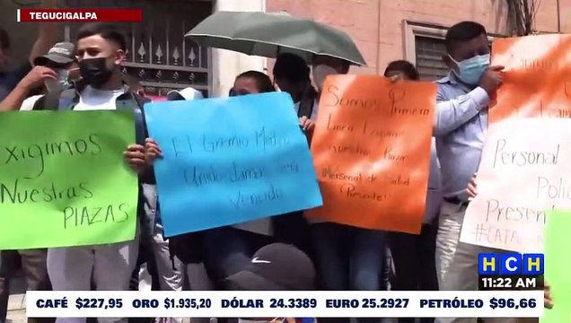 ¡Plantón Frente a Sesal! De todo el país, personal de primera línea exige plazas laborales