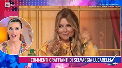 Selvaggia Lucarelli difesa a spada tratta dalla conduttrice di Detto Fatto: "Io la seguo e dice cose