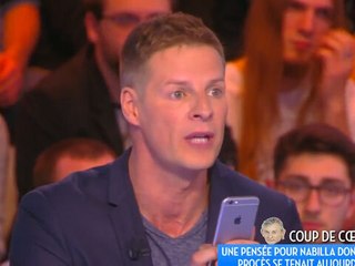 Enragé par les Snaps de Nabilla pendant son procès, Matthieu Delormeau s’emporte !