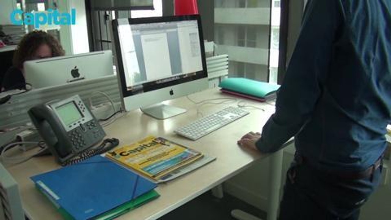 Le bureau assis-debout en test
