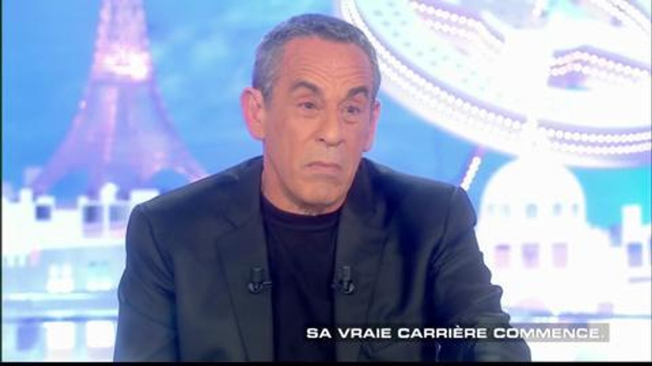 Alexandra Lamy recadre Thierry Ardisson qui lui parle de Jean Dujardin