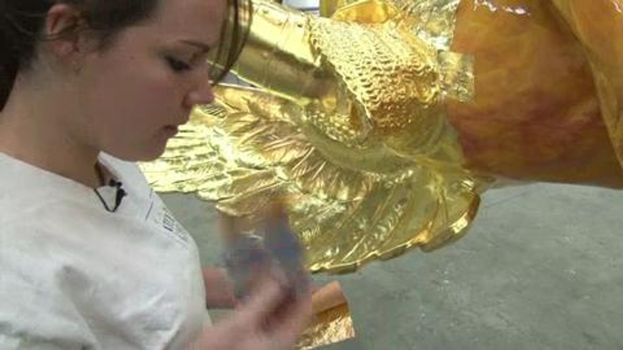 Redoré, l'Archange du Mont-Saint-Michel revient en Normandie