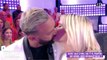 FEMME ACTUELLE - Cyril Hanouna embrasse sa chroniqueuse Kelly Vedovelli sur la bouche dans 