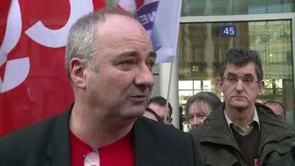 EDF annonce la réduction de ses effectifs, salariés mobilisés