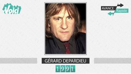 Gerard Depardieu de 1976 à 2016 en une minute