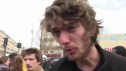 Paris: le mouvement "Nuit Debout" entame sa 5e soirée