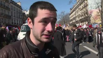 Mobilisation des jeunes contre le projet de loi Travail