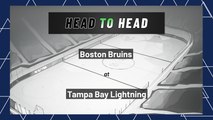 Boston Bruins At Tampa Bay Lightning: First Period Moneyline, April 8, 2022