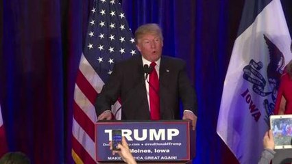 Trump reconnaît la victoire de Cruz dans l'Iowa