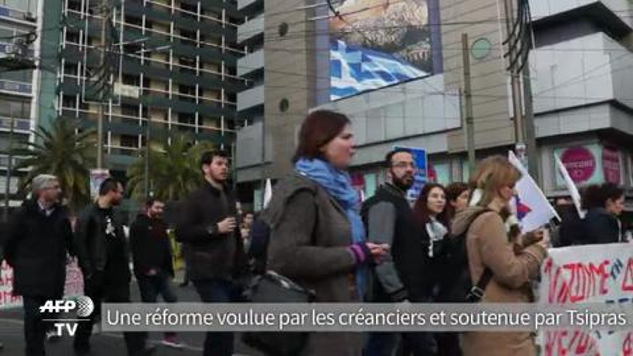 La Grèce en grève générale contre le plan de retraites