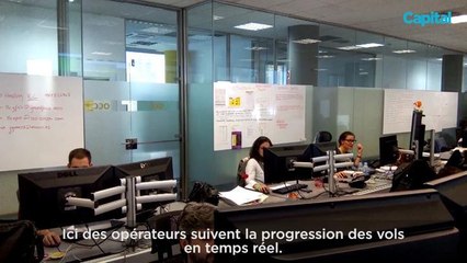 Dans la salle de contrôle de Vueling, à Barcelone (Capital)