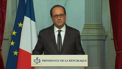 François Hollande annonce trois jours de deuil national