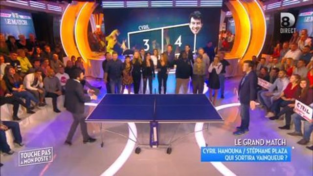 Cyril Hanouna perd son match de ping pong face à Stéphane Plaza