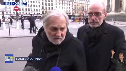 VOICI - La vilaine gaffe de Jean-Jacques Debout lors de l’hommage à Johnny Hallyday