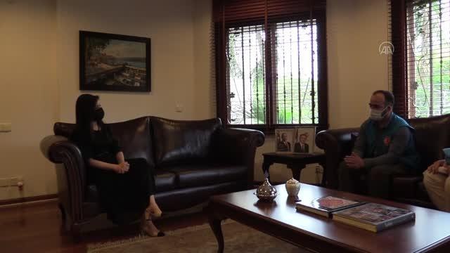 PUNOM PEN - TDV'den Türkiye'nin Punom Pen Büyükelçisi Ayda Ünlü'ye ziyaret