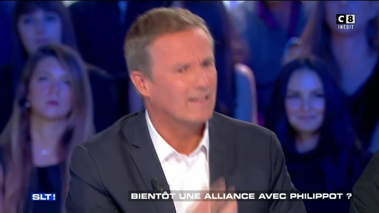 VOICI Nicolas Dupont-Aignan s'en prend à Stéphane Guillon dans Salut les Terriens