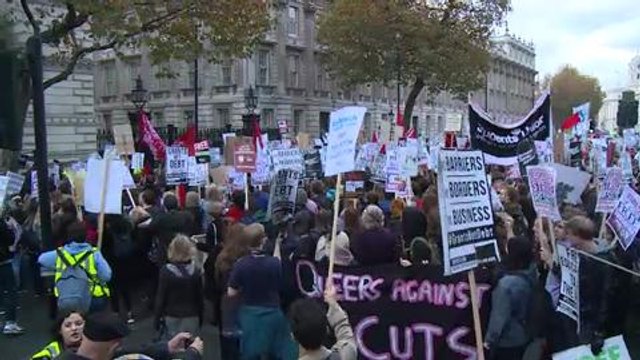 Londres: les étudiants manifestent pour la gratuité des études