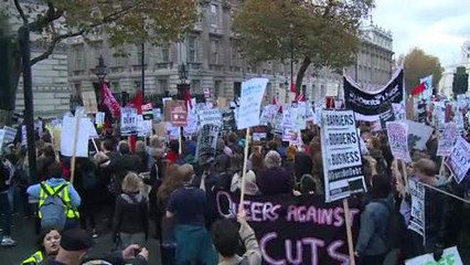 Londres: les étudiants manifestent pour la gratuité des études