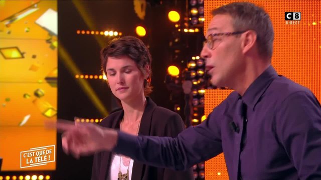 VOICI Eglantine Eméyé en larmes après un bel hommage de Julien Courbet