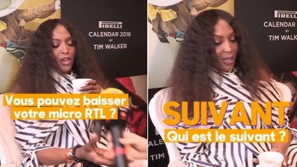 Naomi Campbell TERRIBLE diva lors de la promo du calendrier Pirelli
