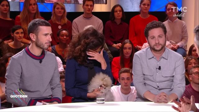 VOICI Nawell Madani fond en larmes sur le plateau de Quotidien