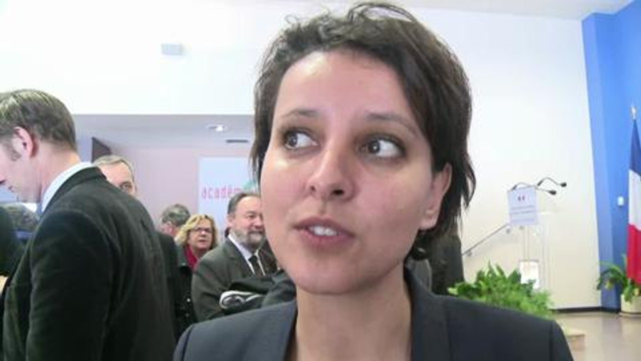 Pas-de-Calais: Najat Vallaud-Belkacem sur le Campus des métiers