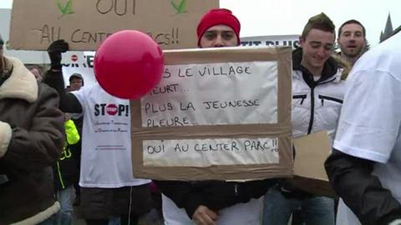 Center Parcs de Roybon: "marche pacifique" des partisans