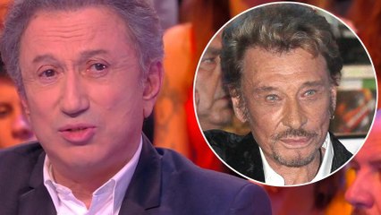 VOICI - Michel Drucker toujours aussi ému par la disparition de Johnny Hallyday
