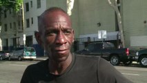 Los Angeles: les SDF de Skid Row face au renouveau de 