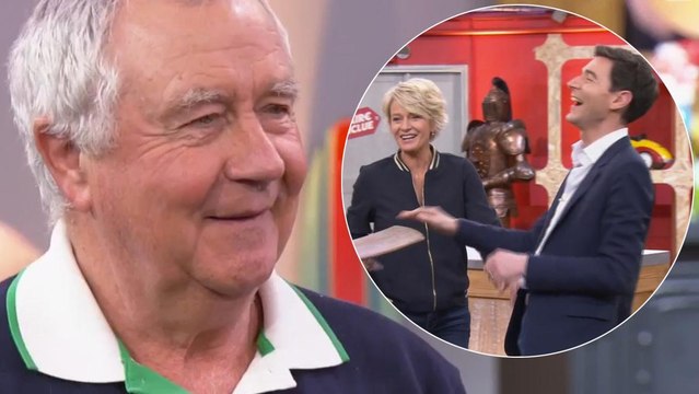 VOICI - Sophie Davant toute mouillée dans Affaire conclue