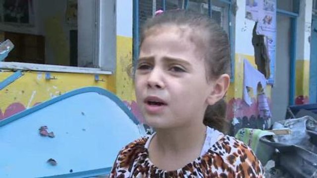 La rentrée des classes fait peur aux enfants de Gaza