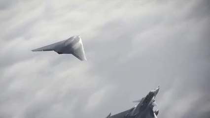 nEUROn, Rafale et Falcon 7X réunis dans les airs