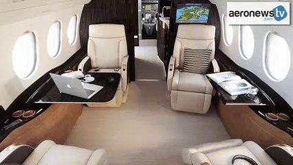Dassault dévoile le Falcon 8X
