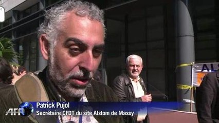 Alstom: une délégation syndicale au siège du groupe à Levallois