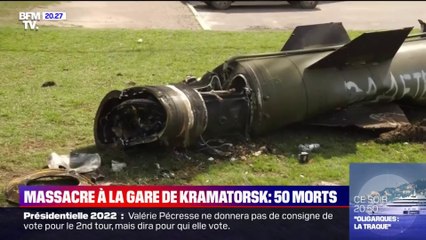 Download Video: Au moins 50 morts, dont 5 enfants, dans un bombardement sur la gare de Kramatorsk