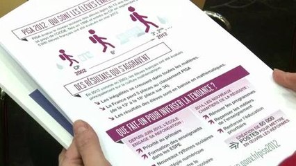 Peillon: les résultats Pisa "préoccupants" et "inacceptables"