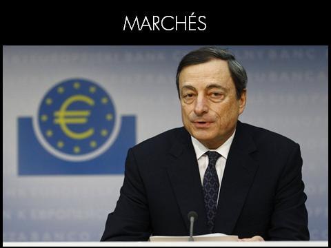 Les investisseurs rassurés après les propos de Mario Draghi