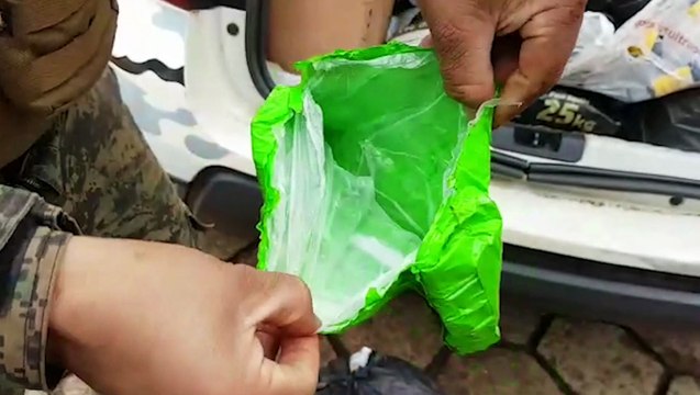 Conforme GM, suplementos descartados em estrada rural foram utilizados para batizar cocaína pura