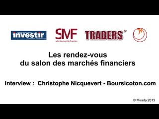 En direct des marchés financiers : Christophe Nicquevert