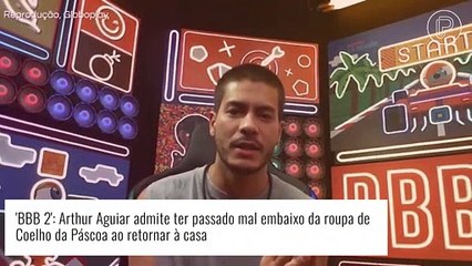 'BBB 22': Arthur Aguiar passou mal em sua volta à casa. 'Falta de ar'