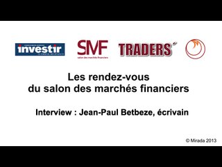 En direct des marchés financiers : Jean-Paul Betbeze