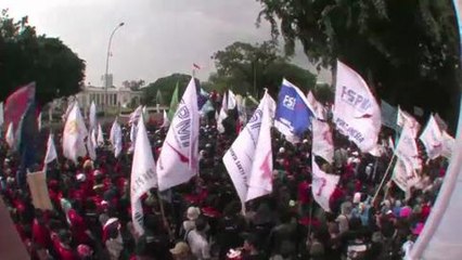 1er mai: des cortèges aux quatre coins du monde