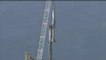 A New York, la flèche en haut de la Freedom Tower installée