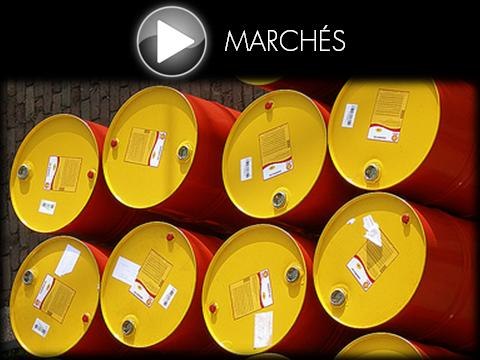 Le baril de pétrole brent sur une zone de support