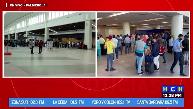 ¡Aparte del calor! Molestia en viajeros, por cancelación y retraso de vuelos en Palmerola