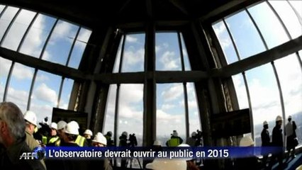 Visite du 100e étage de la tour One World Trade Center à New York