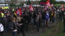 Manifestation en soutien aux PSA d'Aulnay-sous-Bois