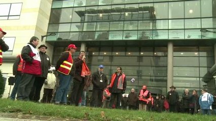 Alcatel-Lucent: les salariés mobilisés pour l'emploi